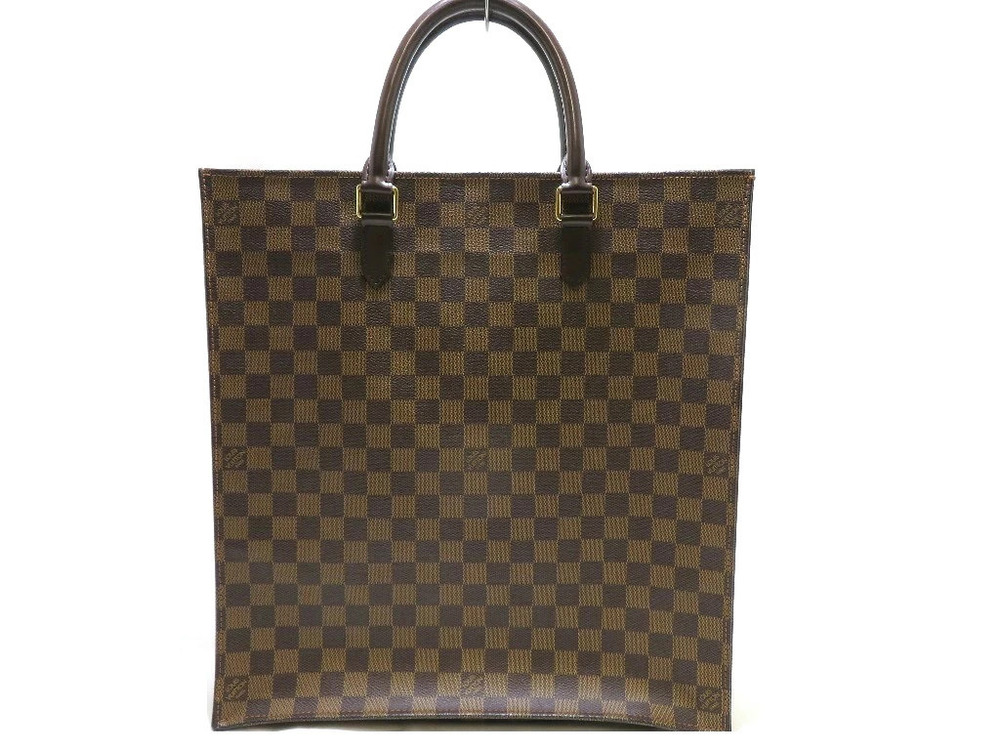 LOUIS VUITTON handbag Sac Plat Damier JH